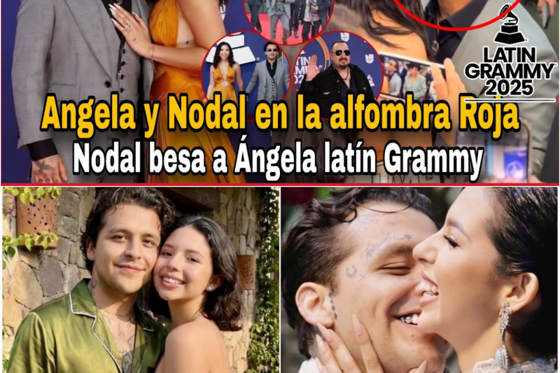 El Beso Que Desafió al Mundo: Christian Nodal y Ángela Aguilar Conquistan los Latin Grammy 2025 Bajo la Bendición Absoluta de Pepe Aguilar
