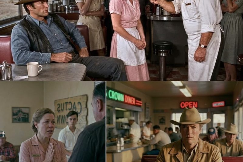 Mesera RUEGA no ser despedida frente a Clint Eastwood… y lo CAMBIÓ TODO