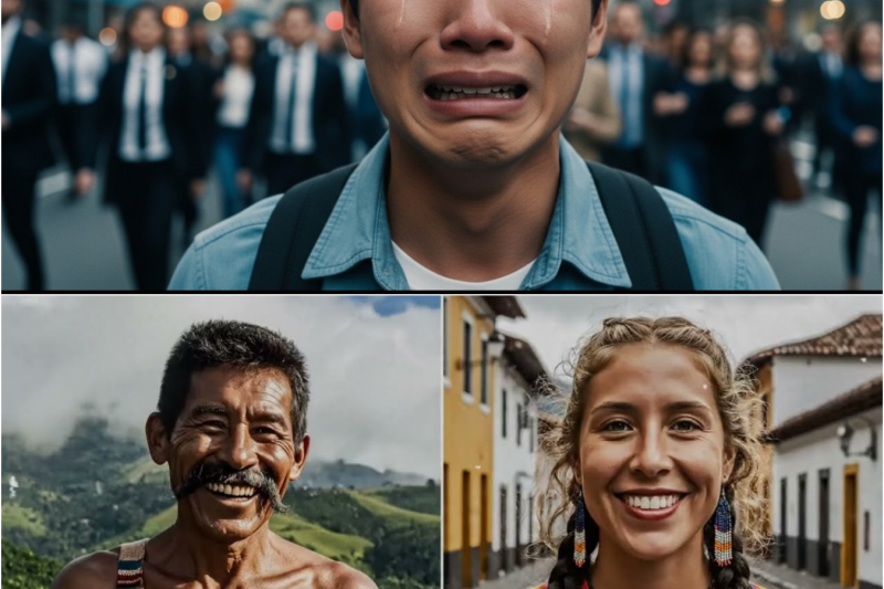 «¡Déjenme trabajar en Colombia!» Joven extranjero ruega ir a Colombia y el video se vuelve viral