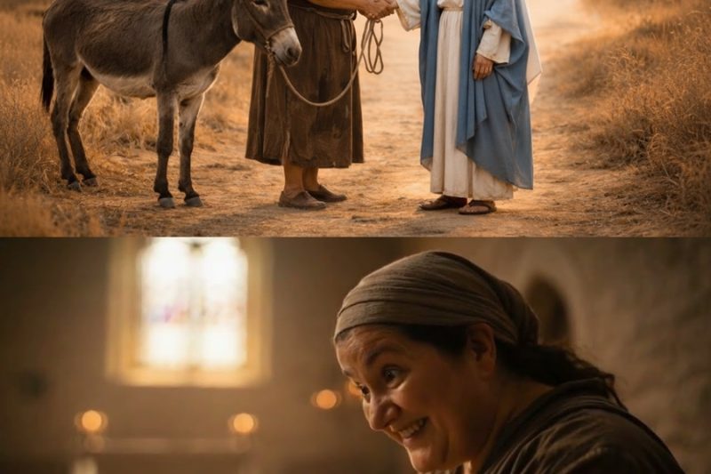  “Una campesina humilde le dio su burro a una mujer enferma… pero era la Virgen María en persona.”