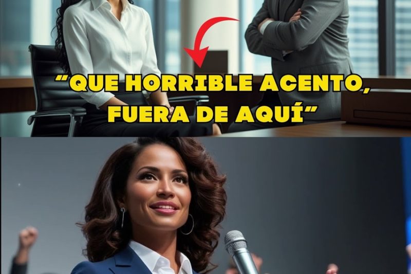 Mujer es DISCRIMINADA por su acento y termina firmando un contrato MILLONARIO en 3 idiomas