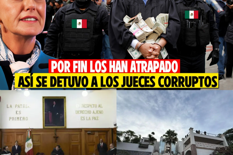 La caída de los jueces del narco: El escándalo de corrupción que sacude los cimientos de México