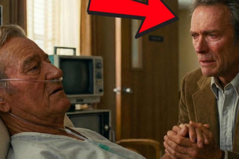 El último encuentro de Clint con John Wayne: lo que sucedió dejó a Hollywood en lágrimas
