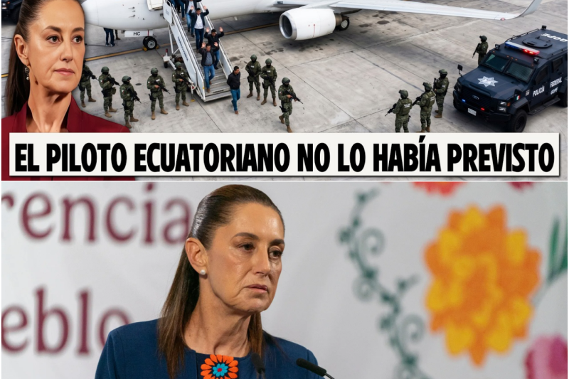 ¿Un simple desvío o una infiltración encubierta? La verdad detrás del avión ecuatoriano interceptado militarmente en México