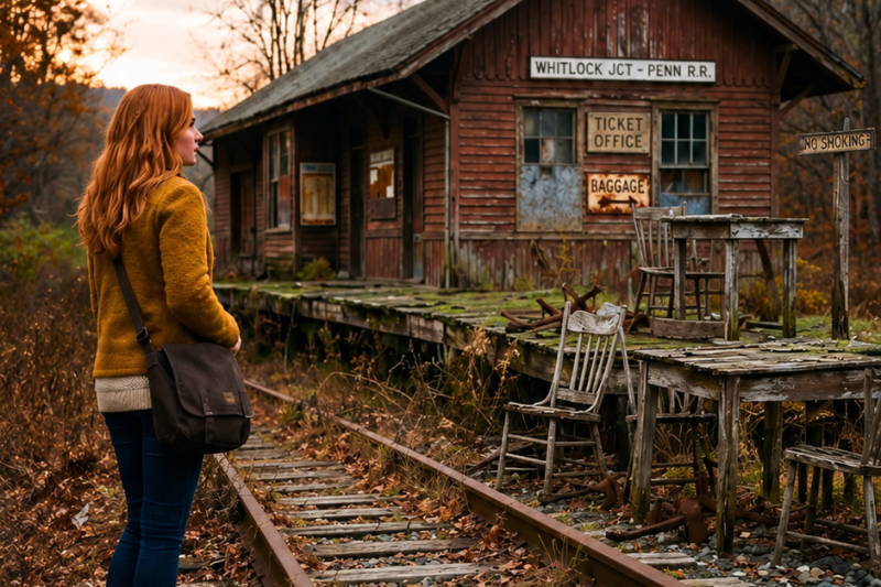 A los 20 años y sin hogar, compró una estación de tren por $10—lo que encontró oculto lo cambió todo