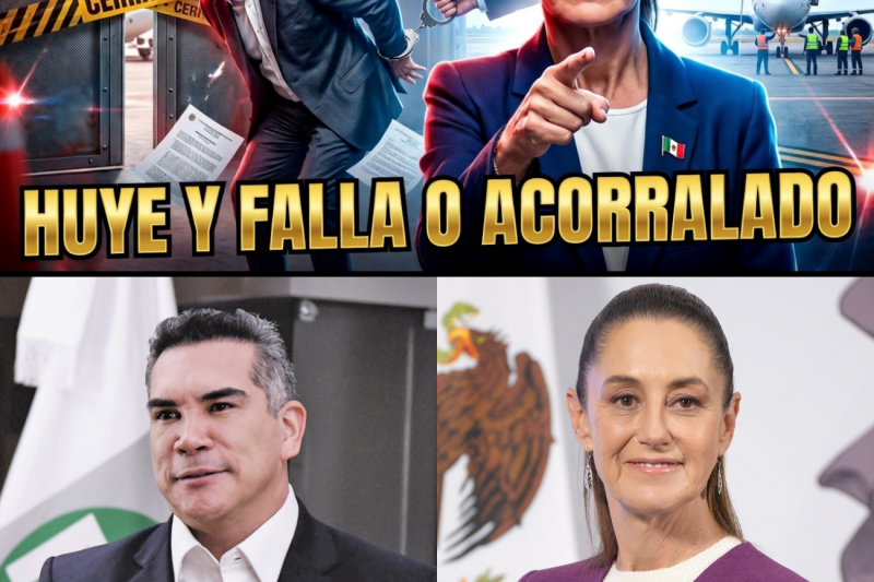 ¡Jaque Mate Histórico! Sheinbaum Humilla al Líder del PRI y Estados Unidos Frena su Fuga de México