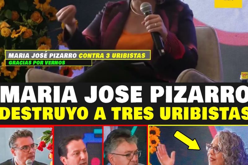 Firme y sin concesiones: María José Pizarro desafía las narrativas de la oposición y expone las verdades incómodas de la política colombiana