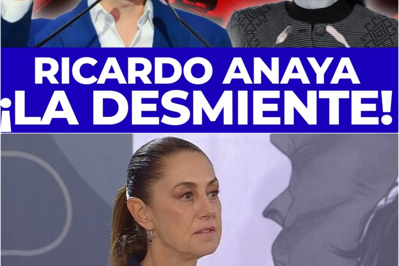 El Espejismo de la Seguridad: La Acusación de Ricardo Anaya que Desafía el Discurso de Claudia Sheinbaum sobre la Reducción de Homicidios