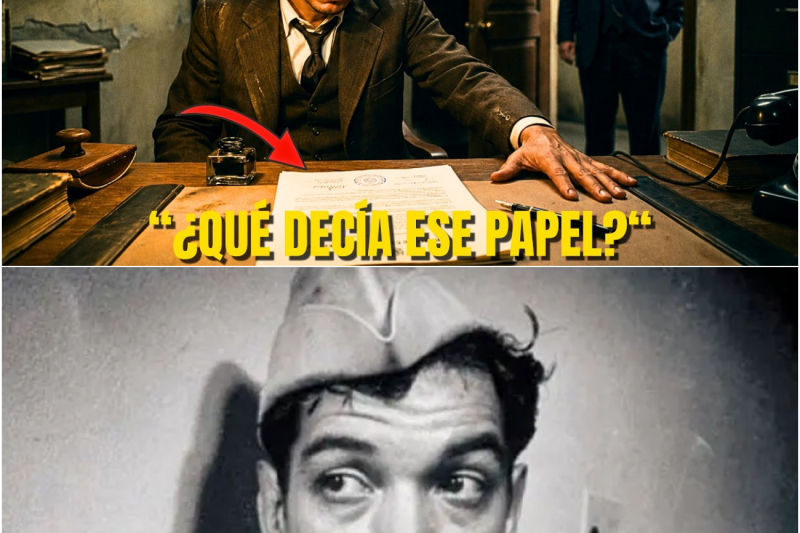 La Noche Que Cantinflas No Firmó — Y Cambió el Cine Mexicano Para Siempre