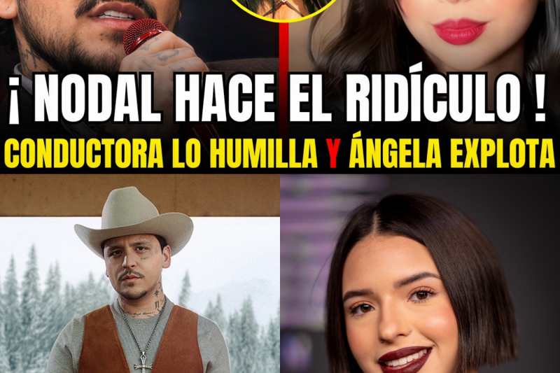 ¡Se Derrumba el Imperio! Nodal y Ángela Aguilar Humillados Mientras Cazzu Brilla y Emiliano Desata un Caos Legal
