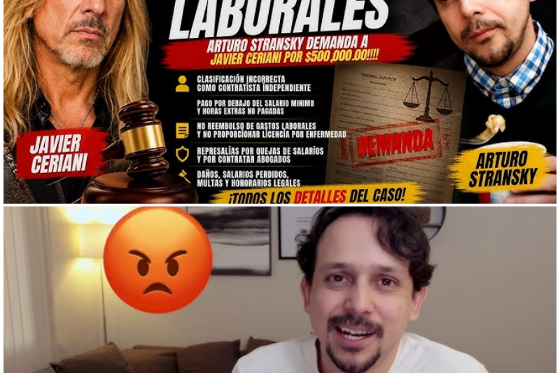 ¡Lágrimas de Traición! Javier Ceriani Se Derrumba en Vivo y Revela la Oscura Verdad: La Asquerosa Puñalada de Arturo Stransky y el Engaño de Elisa