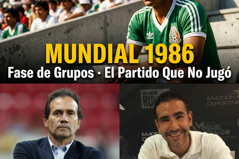 El día que Hugo Sánchez bajó al llano: la dolorosa e íntima historia del partido que la gran leyenda mexicana tuvo que ver desde la tribuna en el Mundial de 1986