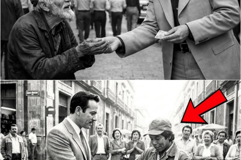 Un Anciano Sin Hogar le pidió 50 pesos mexicanos a Pedro Infante— Lo Que Hizo Emocionó a Todos