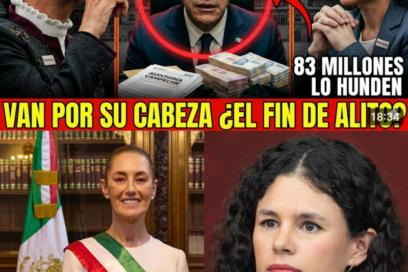 La Pinza Perfecta: Cómo Sheinbaum y Alcalde Acorralaron a “Alito” Moreno y Sentenciaron al Viejo Régimen
