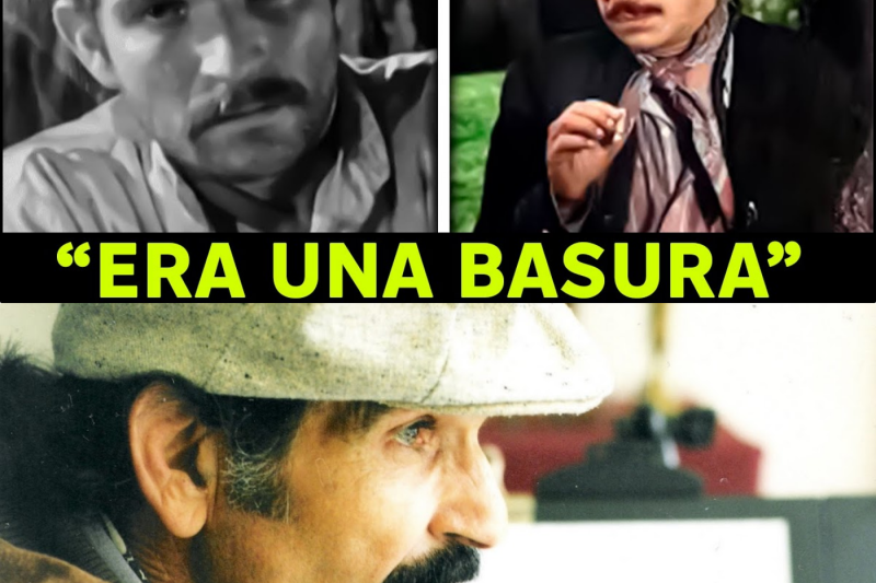 El día que el “Chicote” intentó asesinar a su hijo: El secreto más oscuro del Cine de Oro mexicano