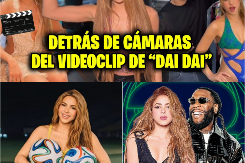Shakira paraliza al mundo con el detrás de cámaras artístico de ‘Dai Dai’ y enciende las alarmas en México ante una inauguración histórica