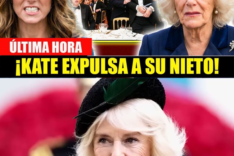 Catherine En El Centro De Atención Tras Momento Con Nieto De Camilla En Banquete De Windsor tl