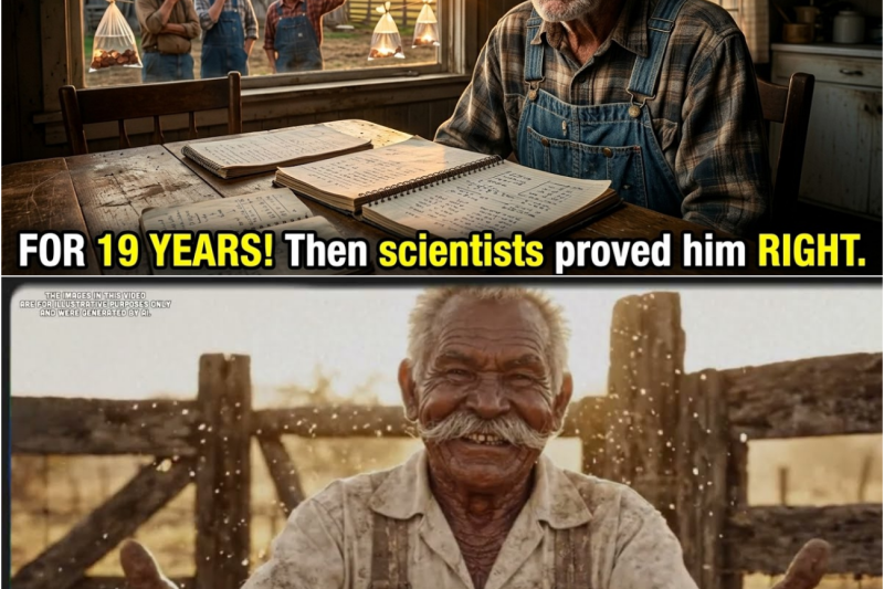 He Hung Water Bags With Pennies On His Farm. Everyone Called Him Crazy