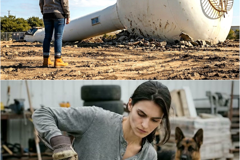 Homeless at 20, She Bought a Collapsed Water Tower for $5 — What Was Hidden at the Bottom…