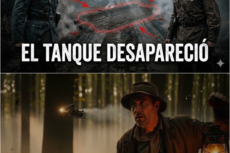 EL TANQUE QUE DESAPARECIÓ EN EL BOSQUE