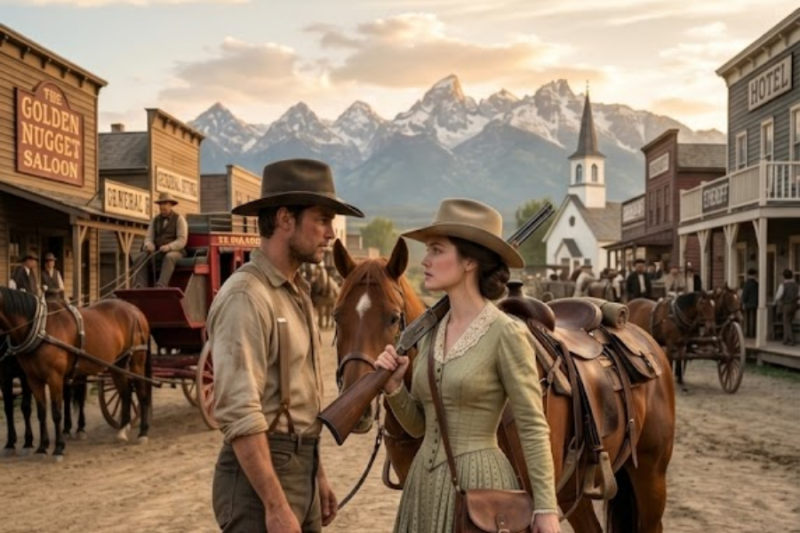 Ella era una novia por correo que llegó con su propio caballo y sus propias opiniones – Dijo que es