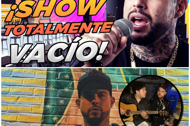 El Abismo de la Fama: Emiliano Aguilar Frente a un Antro Vacío, Demandas y una Carrera Fracturada