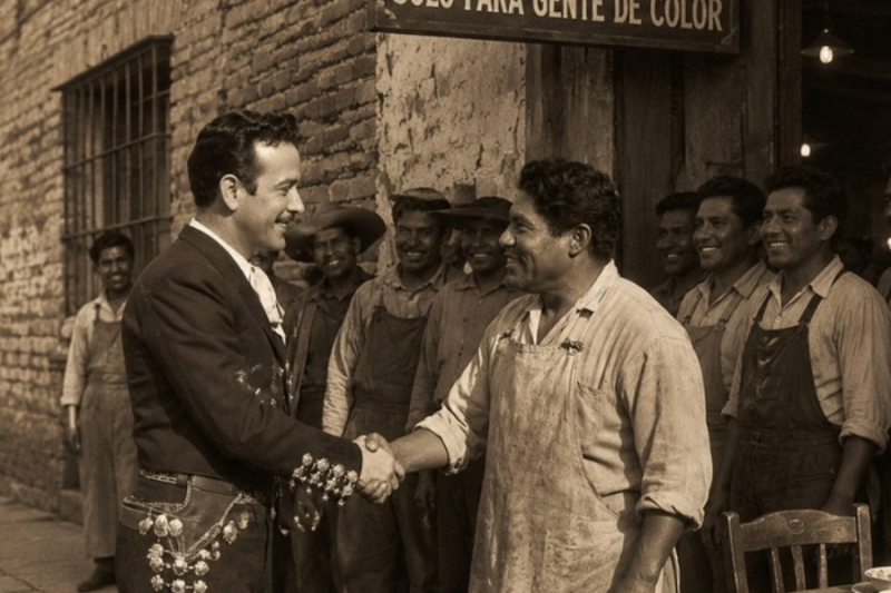 Pedro Infante Entró A Un Restaurante “Solo Para Negros” Y Lo Que Hizo Dejó Al Dueño En Shock