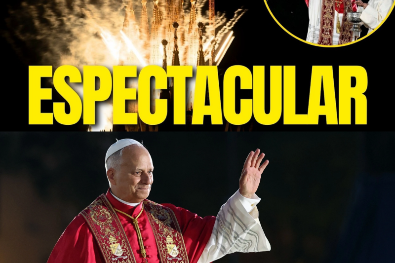 El Papa encabeza la histórica inauguración de la torre de Jesucristo en la Sagrada Familia de Barcelona y culmina el gran sueño de Antoni Gaudí
