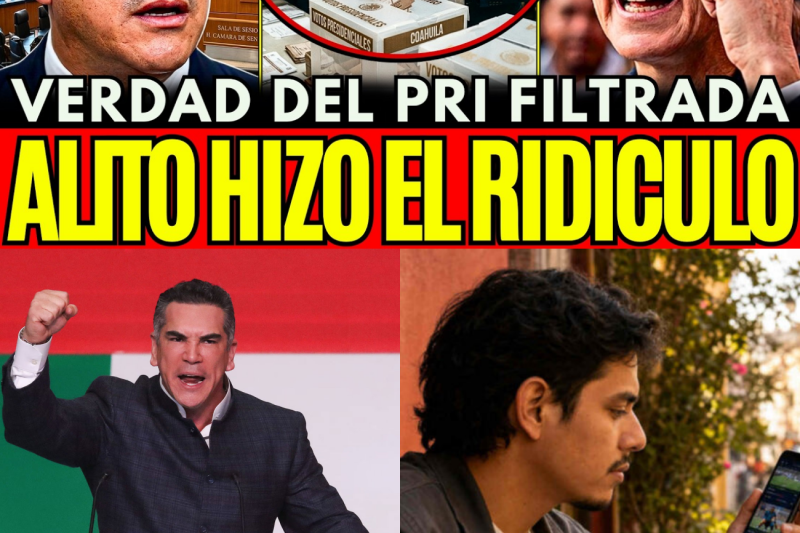 La Falsa “Megadriza”: Cómo Alito Moreno Maquilló los Datos en Coahuila para Esconder el Colapso Histórico del PRI