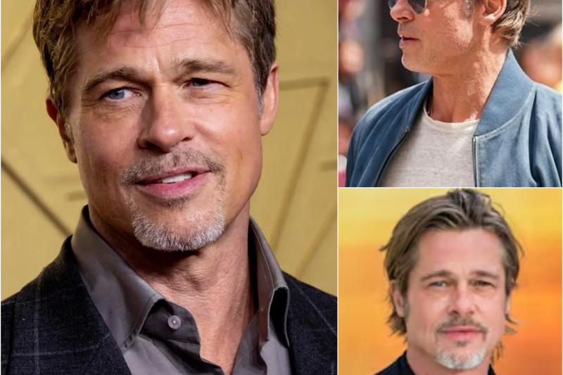 Qué le pasó a Brad Pitt a los sesenta y tres años, intenta no llorar cuando veas esto.