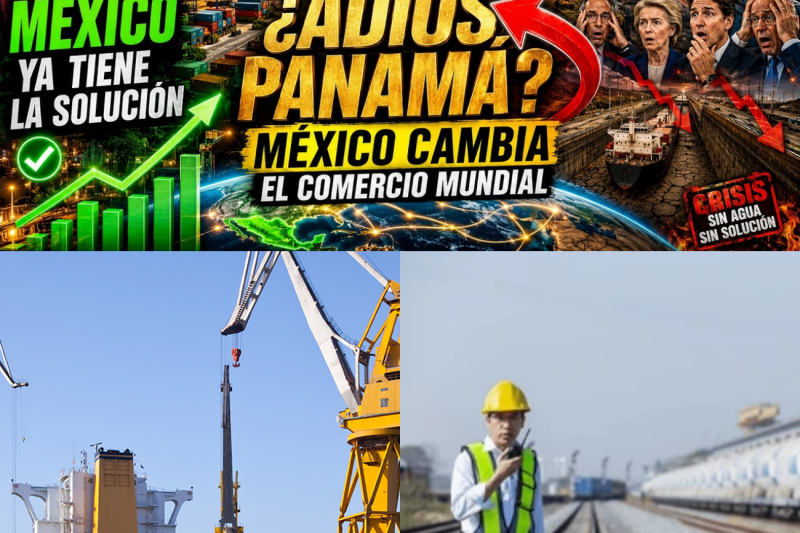EL GOLPE MAESTRO DE MÉXICO: La Ruta Histórica que Enterrará al Canal de Panamá y Cambiará el Mundo