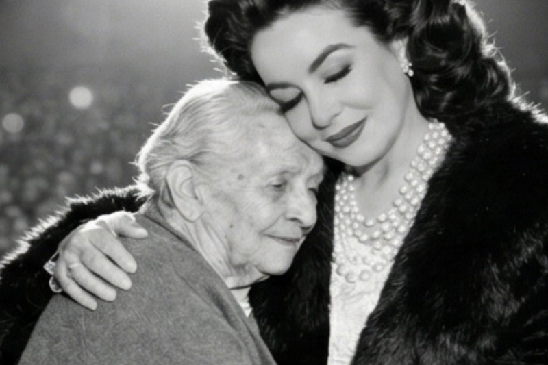 María Félix detuvo la grabación del show cuando vio a una anciana siendo sacada por seguridad