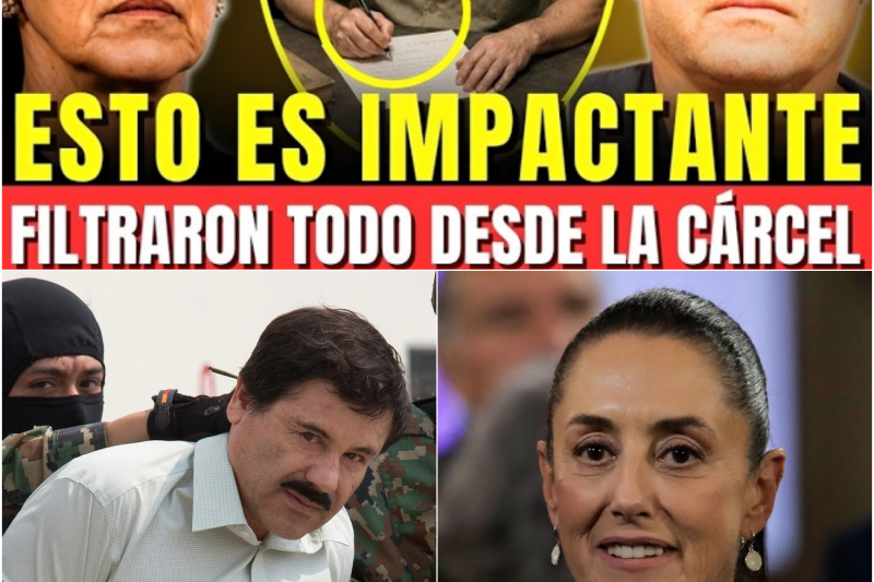 El Insólito Mensaje de Joaquín Guzmán a Sheinbaum: La Caída del Intocable a Prisionero Ignorado