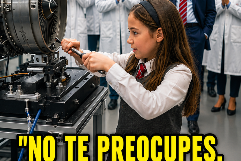 “Puedo Arreglarlo” La Niña Reparó Un Motor Imposible… Y La Reacción Del CEO Sorprendió A Todos