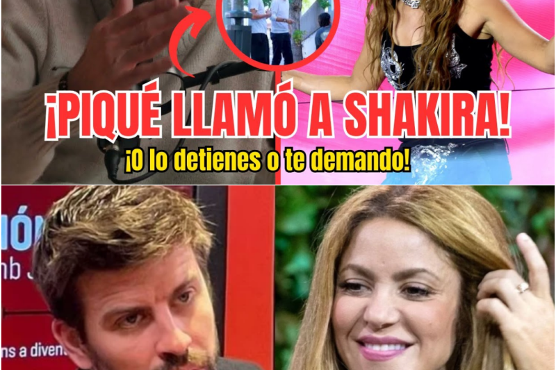 Guerra de poder y amenazas ocultas: La llamada secreta con la que Gerard Piqué intentó silenciar el “efecto Shakira”