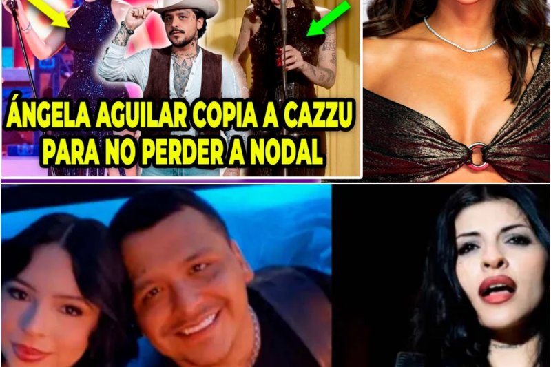 El Colapso de una Farsa: Ángela Aguilar Traiciona a México, Copia a Cazzu y Enfrenta el Desastre Familiar y Amoroso con Nodal