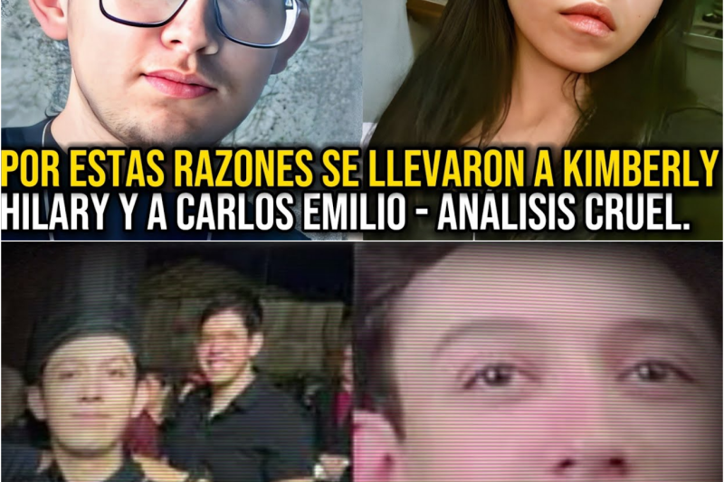 Esto pasó con Carlos Emilio y Kimberly Hilary moya