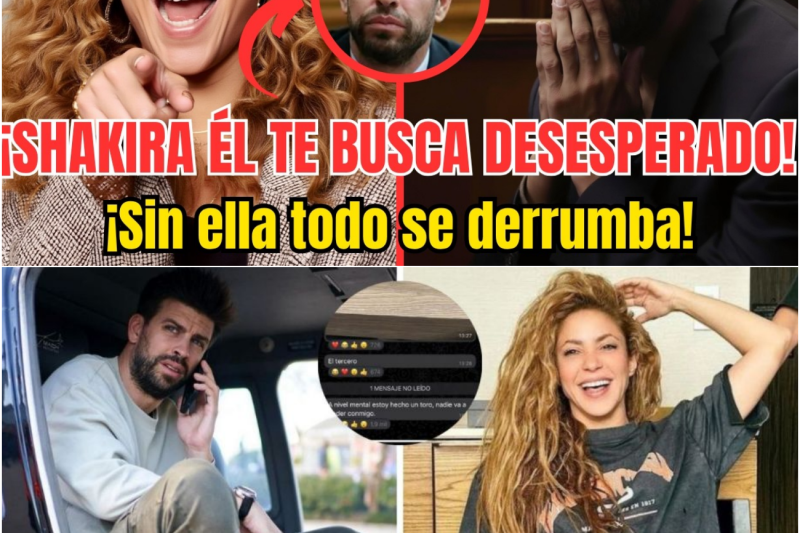 El Jaque Mate a Piqué: Entre la ruina financiera y el desesperado intento por recuperar el favor de Shakira