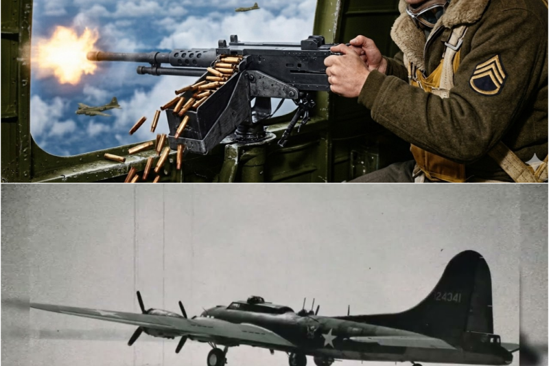 Los pilotos alemanes no podían creer los B-17 con 16 ametralladoras