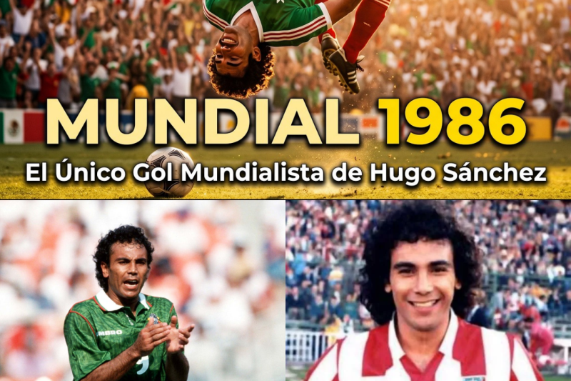 El instante eterno de Hugo Sánchez: la intrahistoria de su único gol en los Mundiales y la redención en el Estadio Azteca