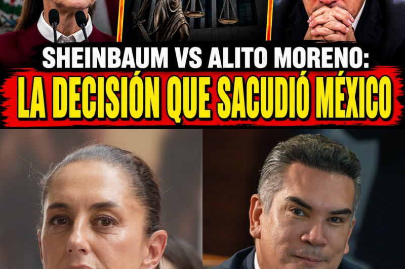 Sheinbaum vs. Alito Moreno: La Decisión que Sacudió a México y Redefine el Poder