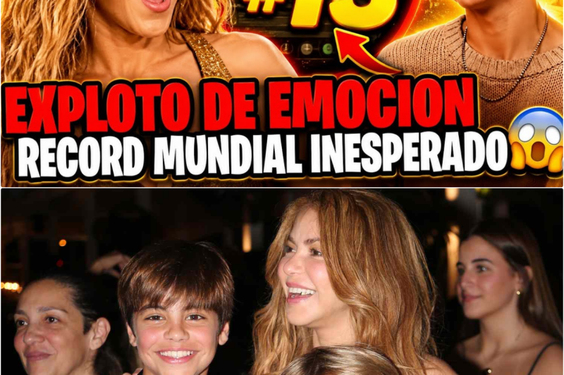 ¡Shakira en shock!: Revelan la conmovedora e íntima reacción de la barranquillera junto a su hijo Milan tras despertar con un histórico récord mundial en Spotify y el radical vuelco que dará su gira en Estados Unidos