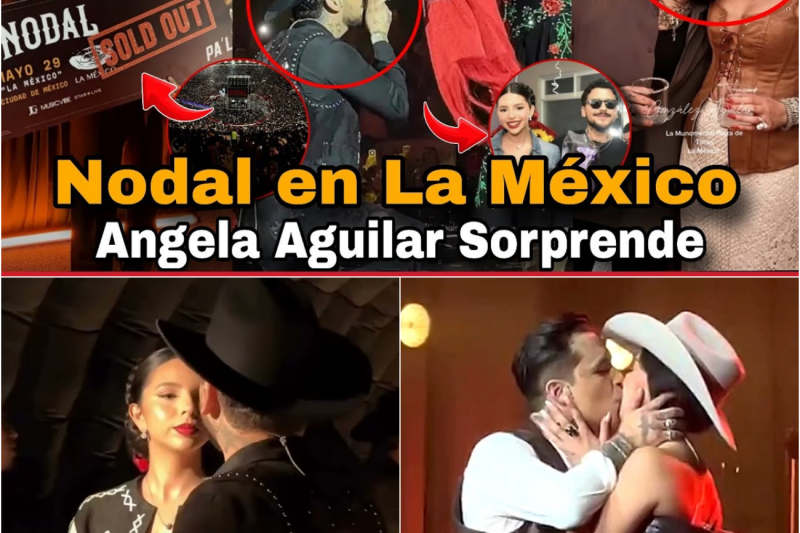 Triunfo en la Monumental: Christian Nodal y Ángela Aguilar callan a los escépticos ante 40,000 almas en una noche histórica