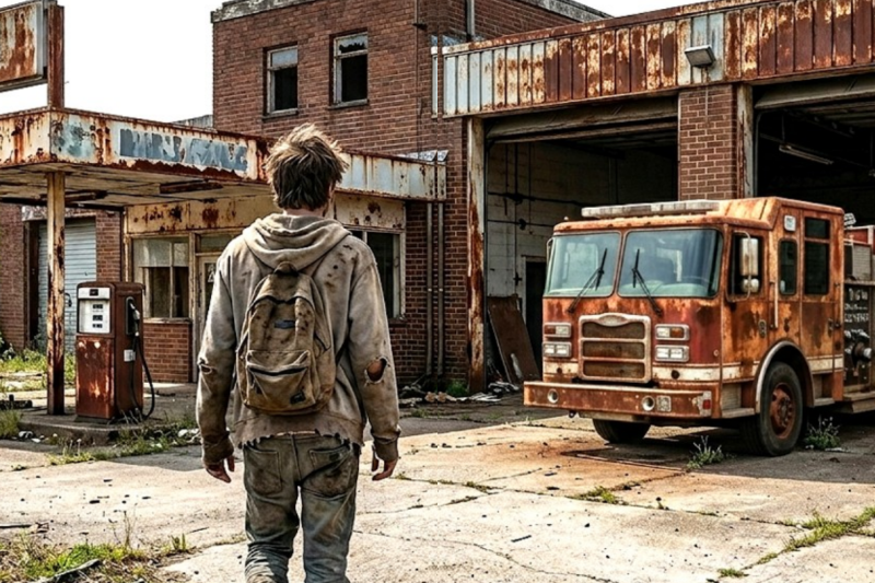 Homeless at 18, He Bought a Rusted Fire Station for $10 — What He Found Behind the Lockers…
