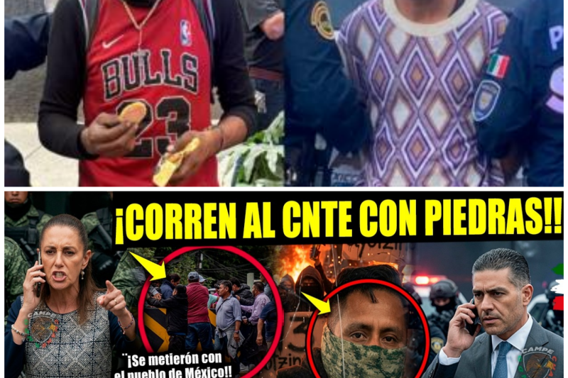 ¡Se Acabó la Paciencia! El Pueblo Trabajador Corre a Pedradas a la CNTE a Puertas del Mundial