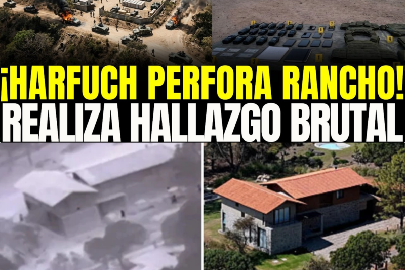 HARFUCH y el EJERCITO PERFORAN RANCHO de “EL MENCHO” y REALIZA HALLAZGO BRUTAL: 88 CAD4VERES de SOLD