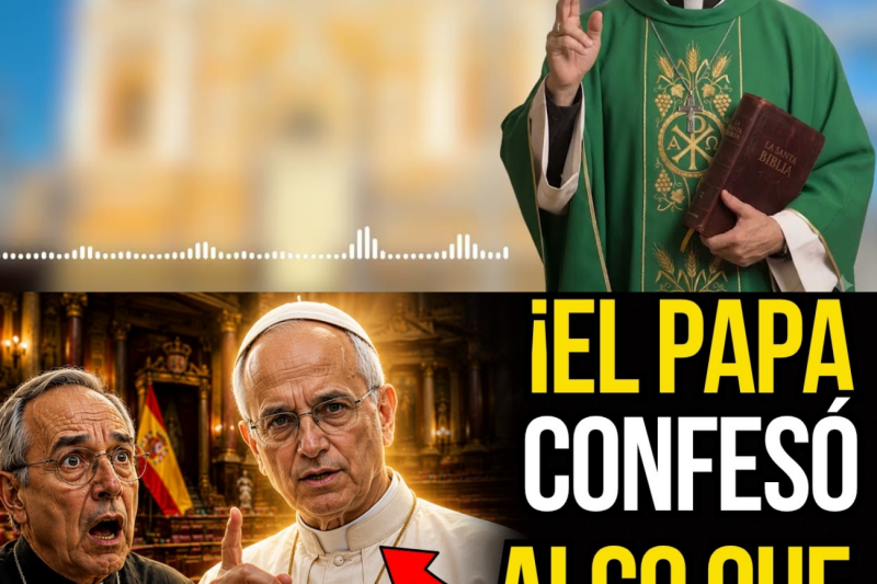 De Pie Ante el Mundo y de Rodillas Ante Dios: La Histórica Confesión del Papa León XIV en España que Conmovió al Parlamento y Sacudió a América