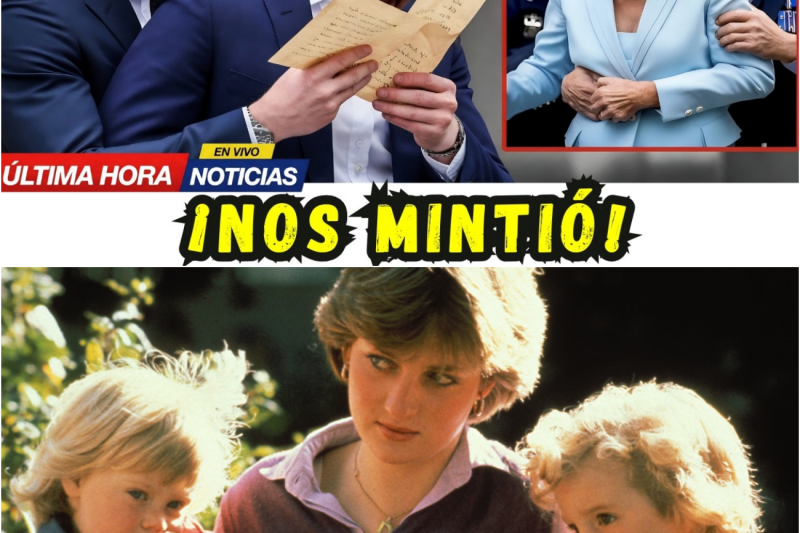 La carta perdida de Lady Di al príncipe William finalmente sale a la luz