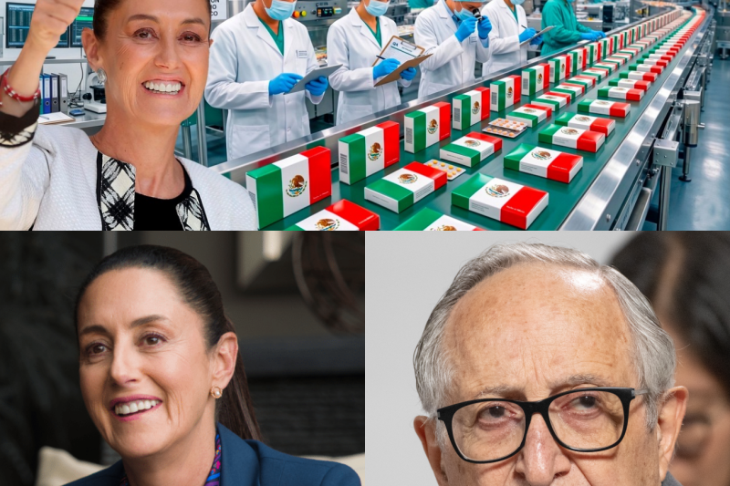 ¡Histórico! México se corona como el nuevo gigante mundial de la salud con una inversión farmacéutica sin precedentes