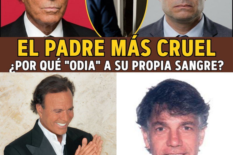 El Ídolo de Barro: La Desgarradora Verdad del Hijo Secreto que Julio Iglesias Se Niega a Reconocer